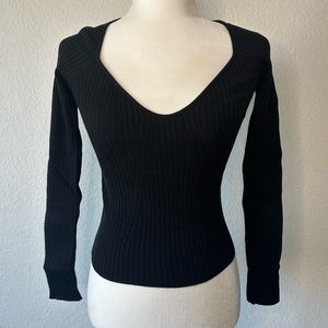 L*Space Fitted Ribbed Sweater size Small NWT